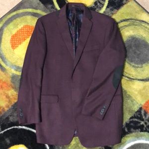 Burgundy Van Heusen Blazer